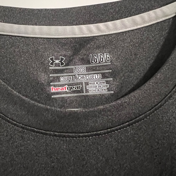 Under Armour Gray Short Sleeve Performance Tee - Picture 2 of 3